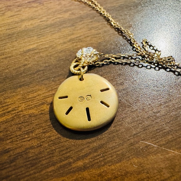 Authentic Swarovski Crystal Ocean Necklace, Sea Dollar Necklace - Picture 3 of 4